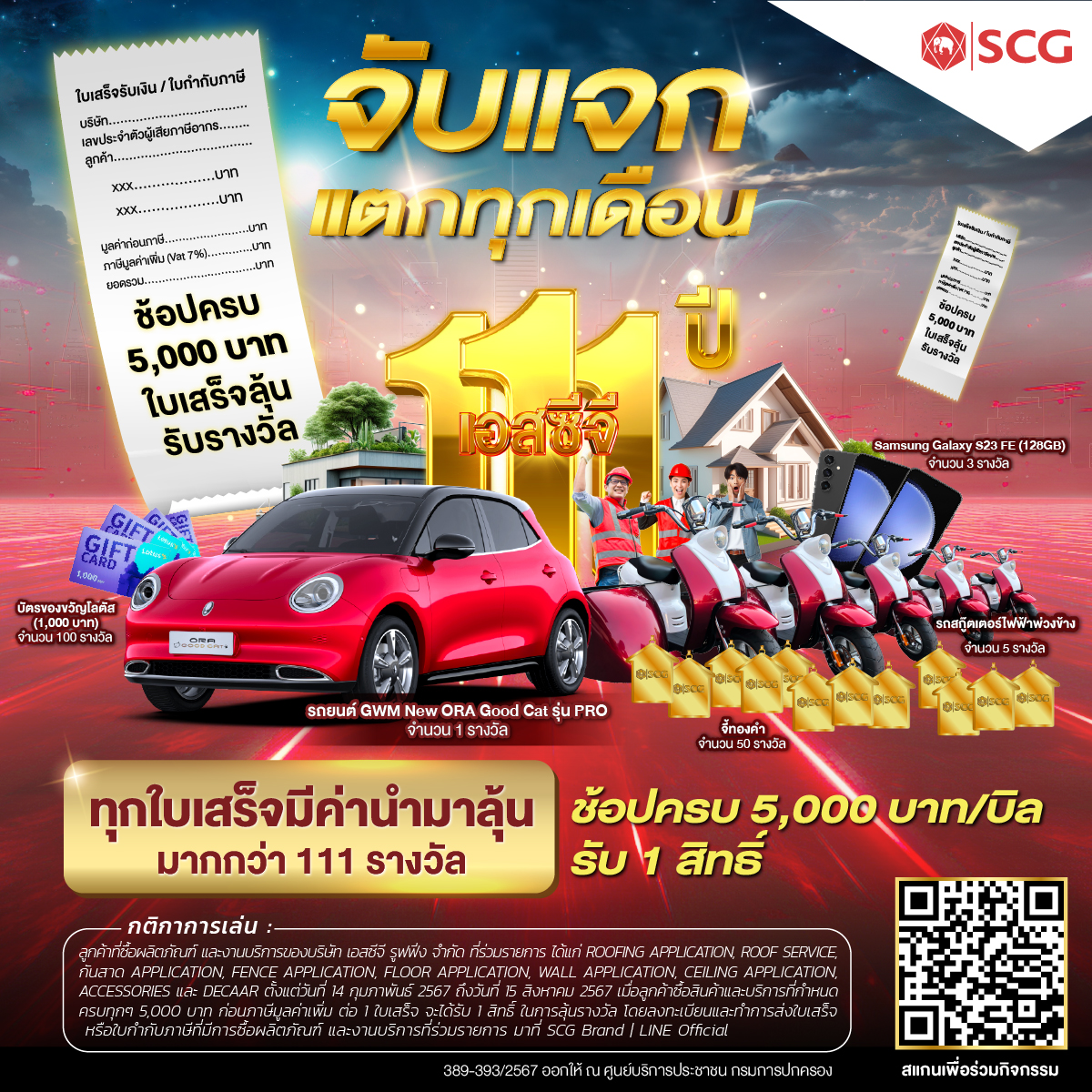 บริการจับรางวัลชิงโชคครบจบที่เดียว